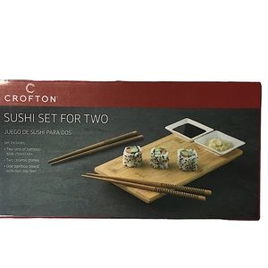 CROFTON Sushi Set for Two People Boxed Set NIP